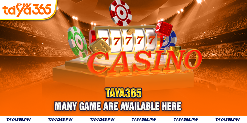 Many game are available here