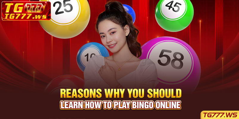 Reasons why you should learn how to play Bingo online