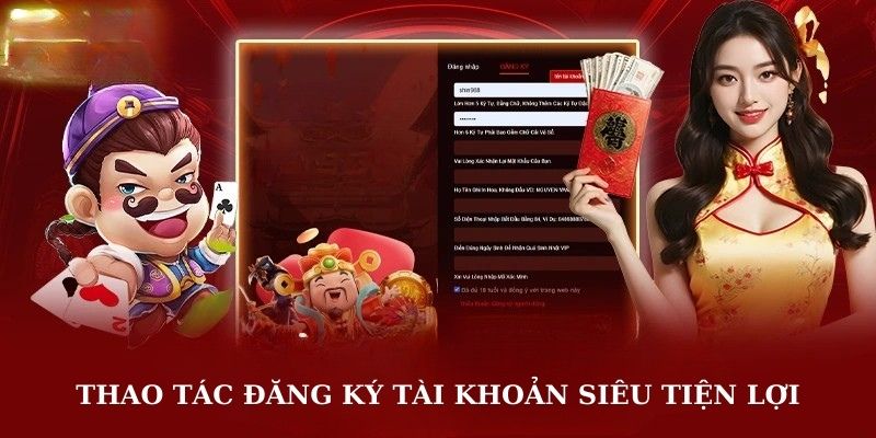 Super convenient account registration process in 2025
