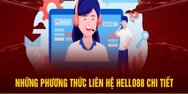 Different ways to contact Hello88 customer support
